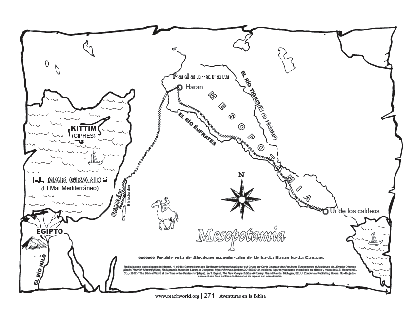 Mapa De Mesopotamia