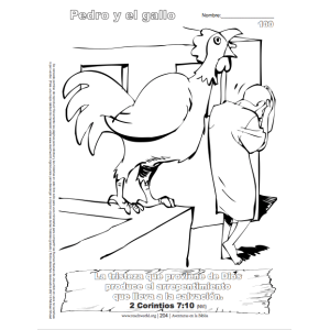 117 Pedro y el gallo